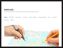 Tablet Screenshot of displace-project.org